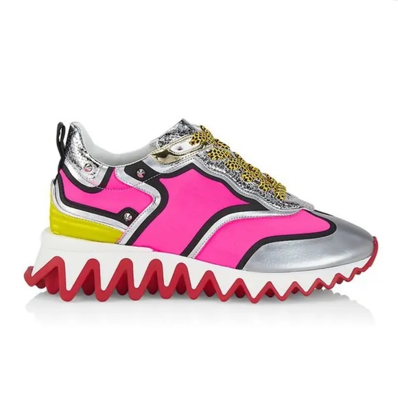 Christian Louboutin Sharkina Sneakers Pink Women’s EU 35.5/US 5.5